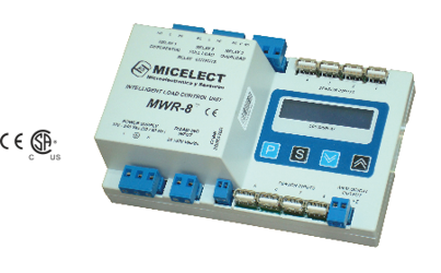 Unidad de control pesacargas MWR-8 para sensores WR-USB de MICELECT