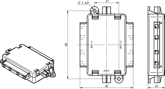 WR-BOX dimensions