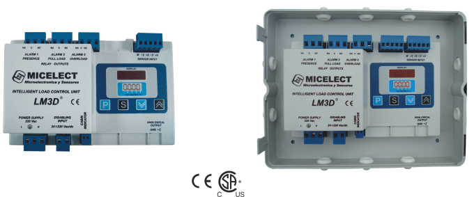 LM3D load weighing controller for elevators and lifts by MICELECT