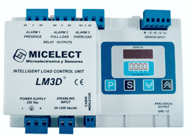 Unidad de control pesacargas LM3D de MICELECT