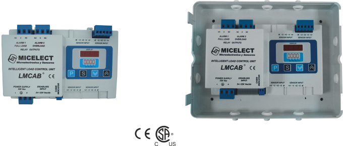 Unidad de control pesacargas LMCAB para ascensores y elevadores de MICELECT